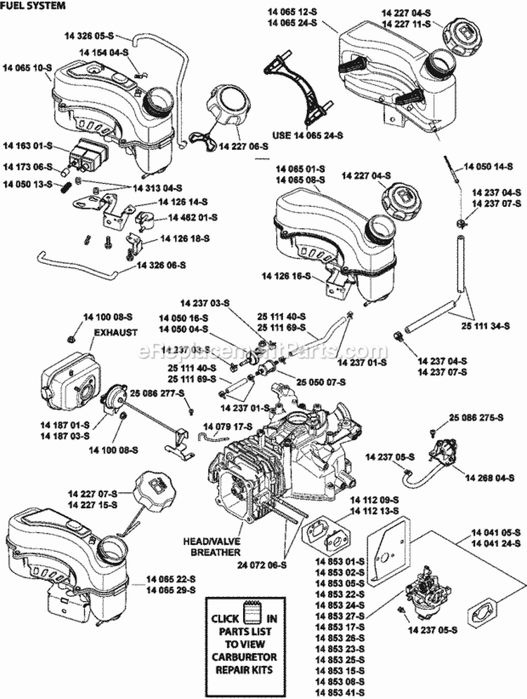 Page G Diagram and Parts List for XT173-3204  Kohler Engine