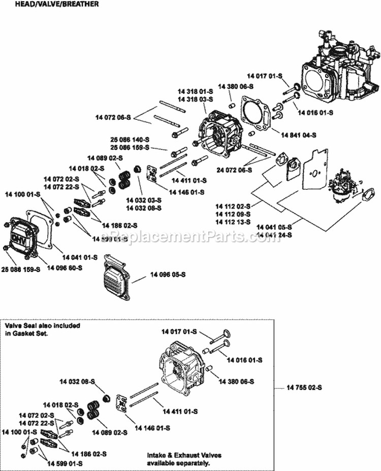 Page I Diagram and Parts List for XT173-3322  Kohler Engine