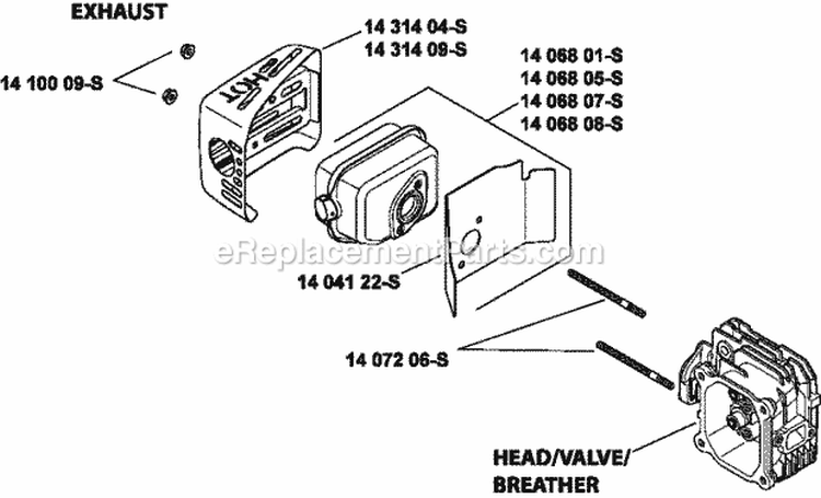 Page G Diagram and Parts List for XT173-3326  Kohler Engine