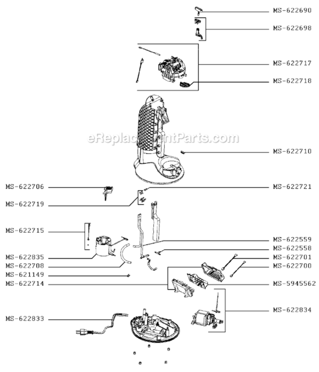 Page A Diagram and Parts List for KP300250/7Z0  Krups Coffee Maker