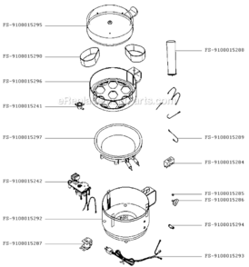 Part Location Diagram of FS-9100015289 Krups Fuse