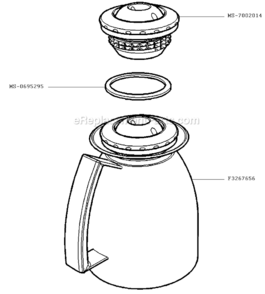 Page A Diagram and Parts List for FMC2MM(0)  Krups Coffee Maker
