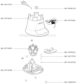 Page A Diagram and Parts List for GMA111(0)  Krups Blender