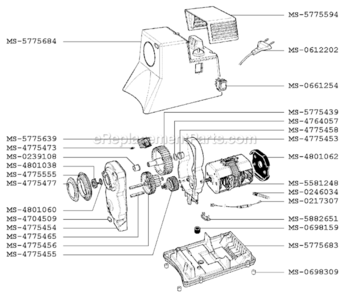 Page A Diagram and Parts List for GVM211(P)  Krups Blender