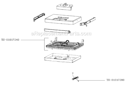 Page A Diagram and Parts List for PG700062/3C  Krups Miscellaneous