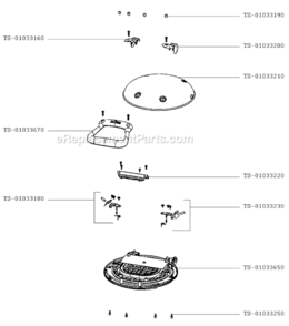 Page B Diagram and Parts List for WD700112/1P  Krups Waffle Maker