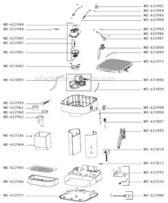 Part Location Diagram of MS-622984 Krups Fuse