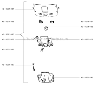 Page A Diagram and Parts List for XP7225J4/70F  Krups Coffee Maker