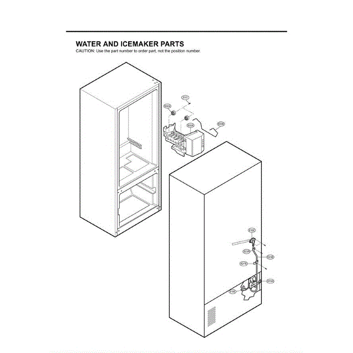 Section 3 Diagram and Parts List for LFC21770ST AST1LGA LG Refrigerator