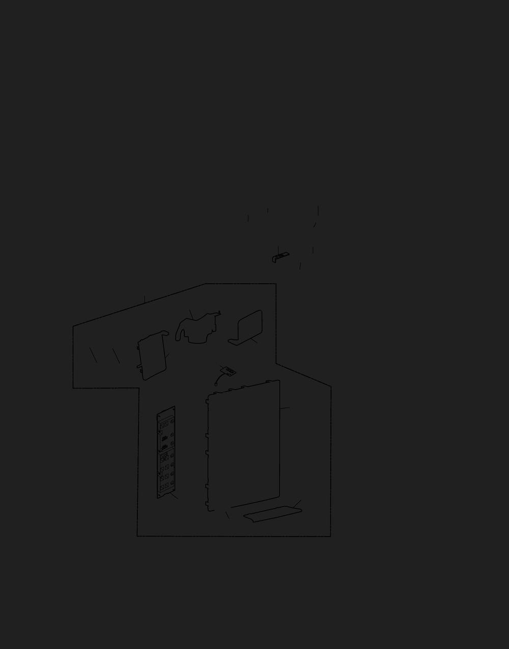 Dispenser Parts Diagram and Parts List for GR-L298LSJM ASTCNA1 LG Refrigerator