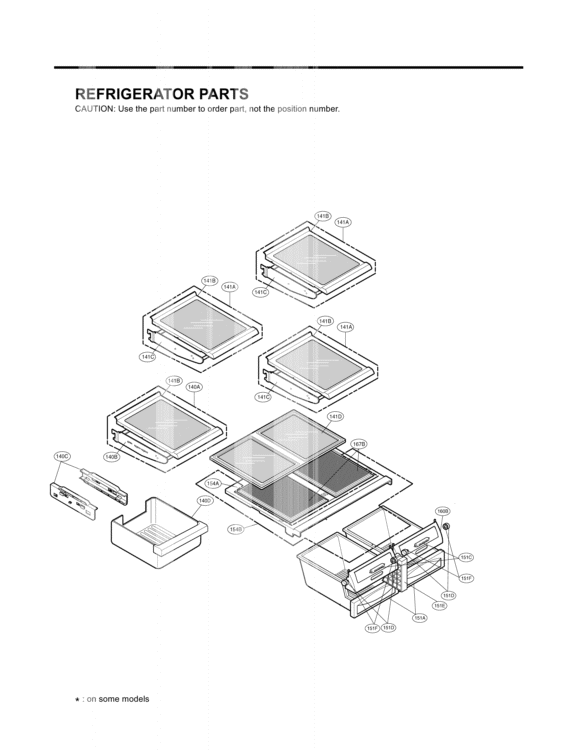 REFRIGERATOR PARTS Diagram and Parts List for LFX25960TT ATICLGA LG Refrigerator
