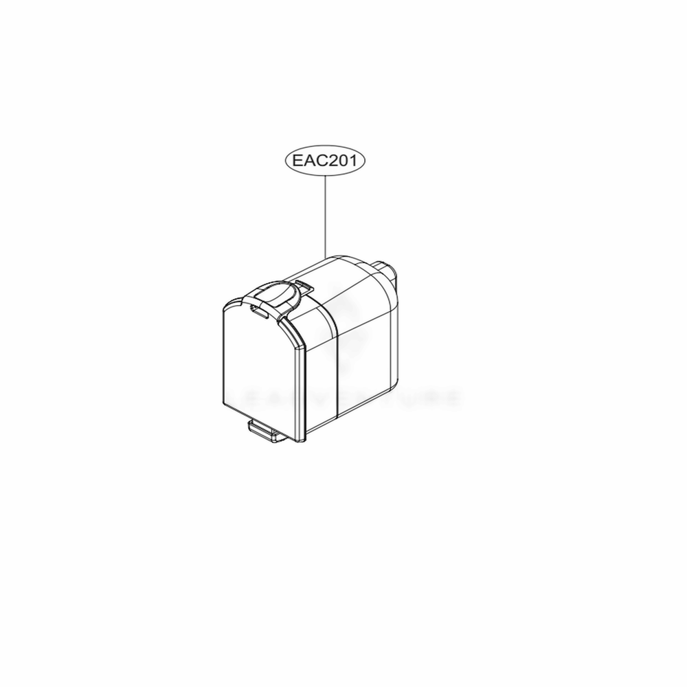 Battery Diagram and Parts List for A907GMS AIGELGA LG Upright Vacuum