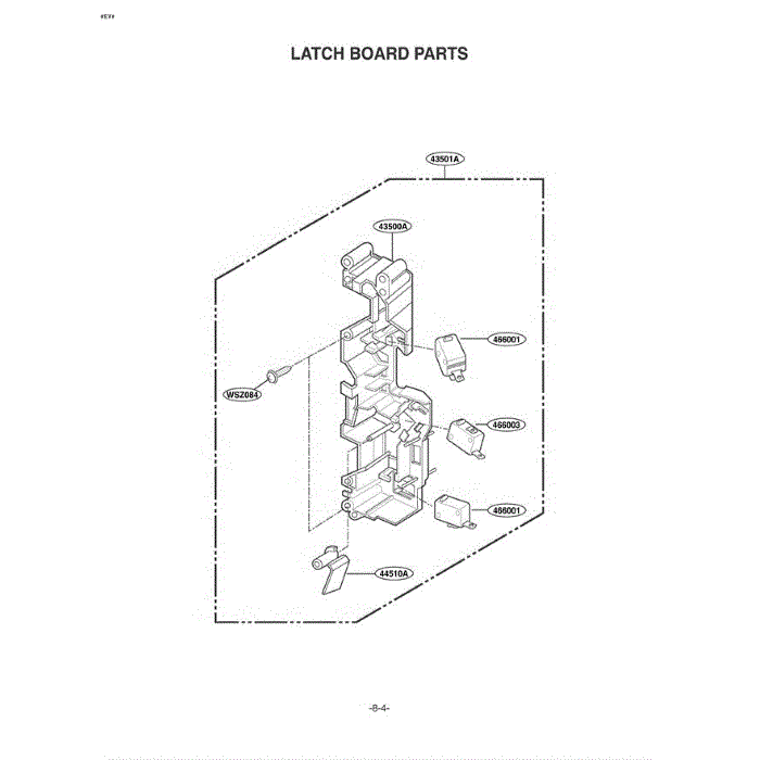 Section 5 Diagram and Parts List for MV-1515W WHEGSE LG Microwave Oven Combo