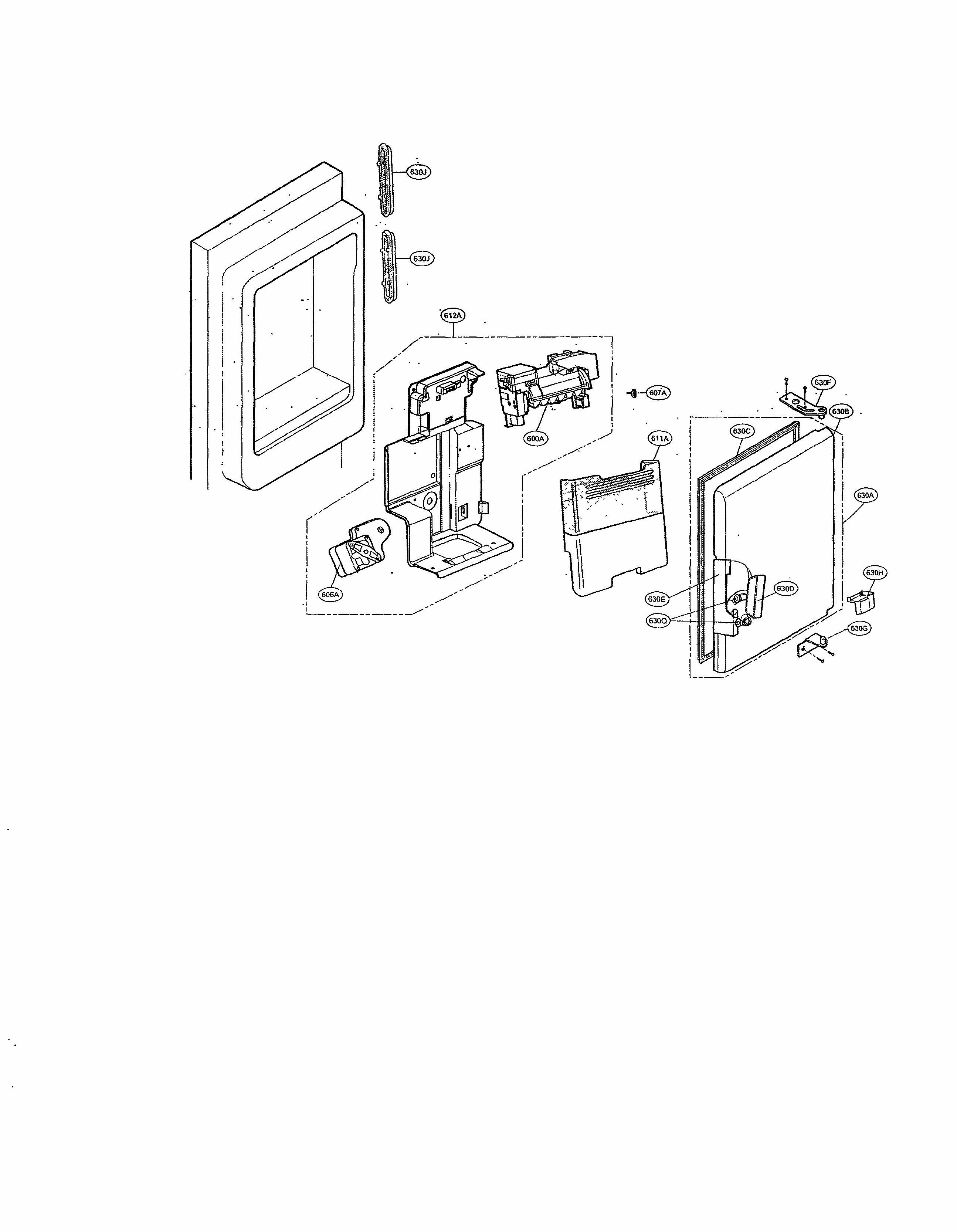 Ice Maker & Ice Bank Parts Diagram and Parts List for 79570329310  Kenmore Refrigerator