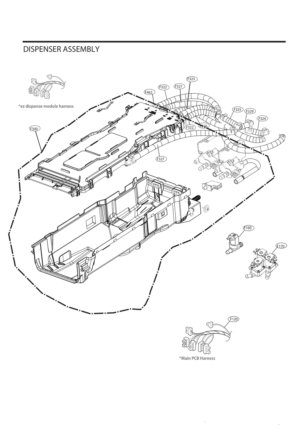 Diagram 3 Diagram and Parts List for WM5700HVA ASSEVUS LG Washer