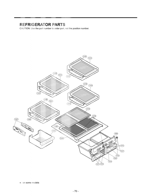 REFRIGERATOR PARTS Diagram and Parts List for LFX25960SW ASWCLGA LG Refrigerator