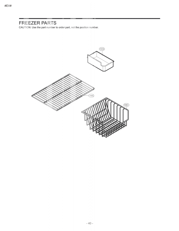 FREEZER PARTS Diagram and Parts List for LRBC20512TT  LG Refrigerator