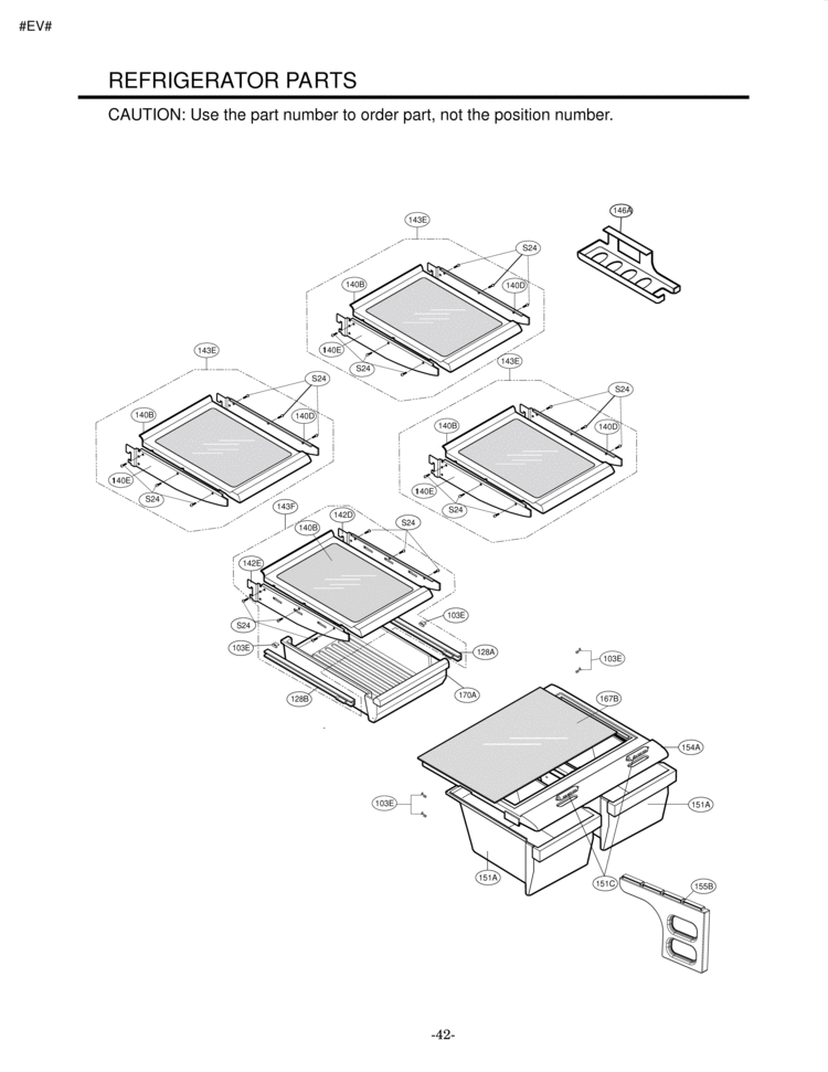 REFRIGERATOR PARTS Diagram and Parts List for LFC20740ST  LG Refrigerator