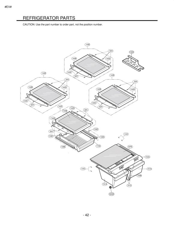 REFRIGERATOR PARTS Diagram and Parts List for LFC23760SB  LG Refrigerator