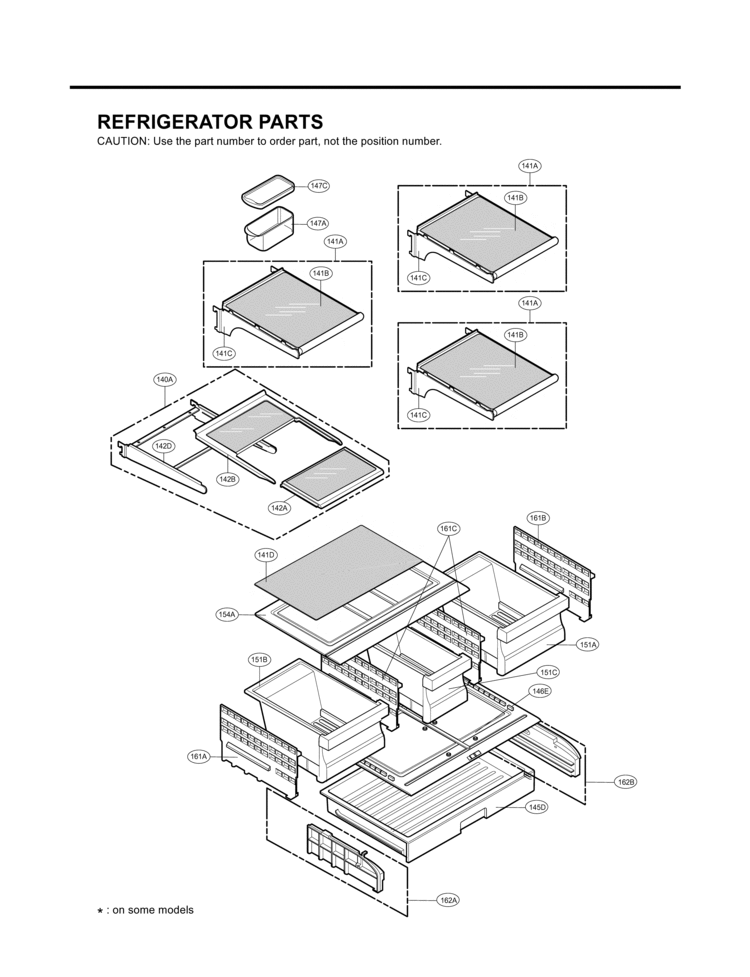 REFRIGERATOR PARTS Diagram and Parts List for LMX21981ST  LG Refrigerator