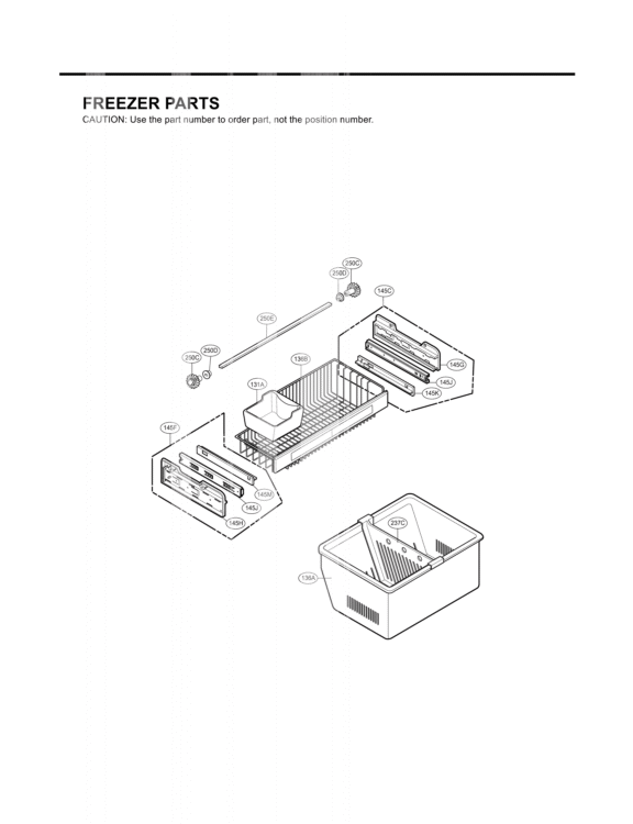 FREEZER PARTS Diagram and Parts List for LFX21971ST LFX21971ST /02 LG Refrigerator