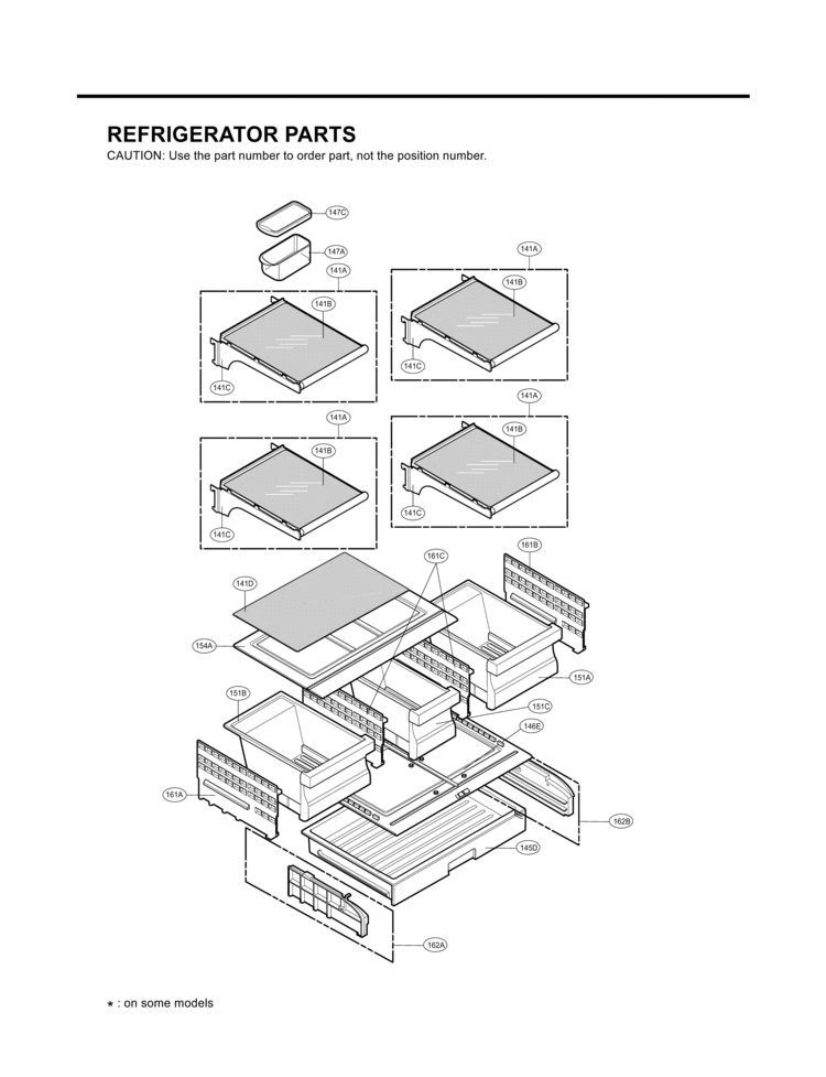 REFRIGERATOR PARTS Diagram and Parts List for LFC25770SB LFC25770SB /01 LG Refrigerator