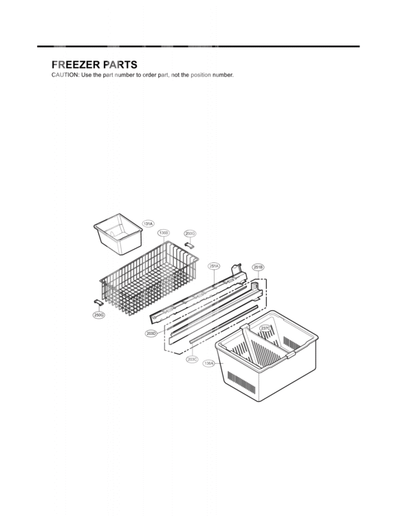 FREEZER PARTS Diagram and Parts List for LMX25981ST LMX25981ST /01 LG Refrigerator