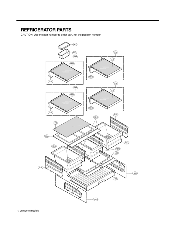 REFRIGERATOR PARTS Diagram and Parts List for LFC25770ST LFC25770ST /02 LG Refrigerator