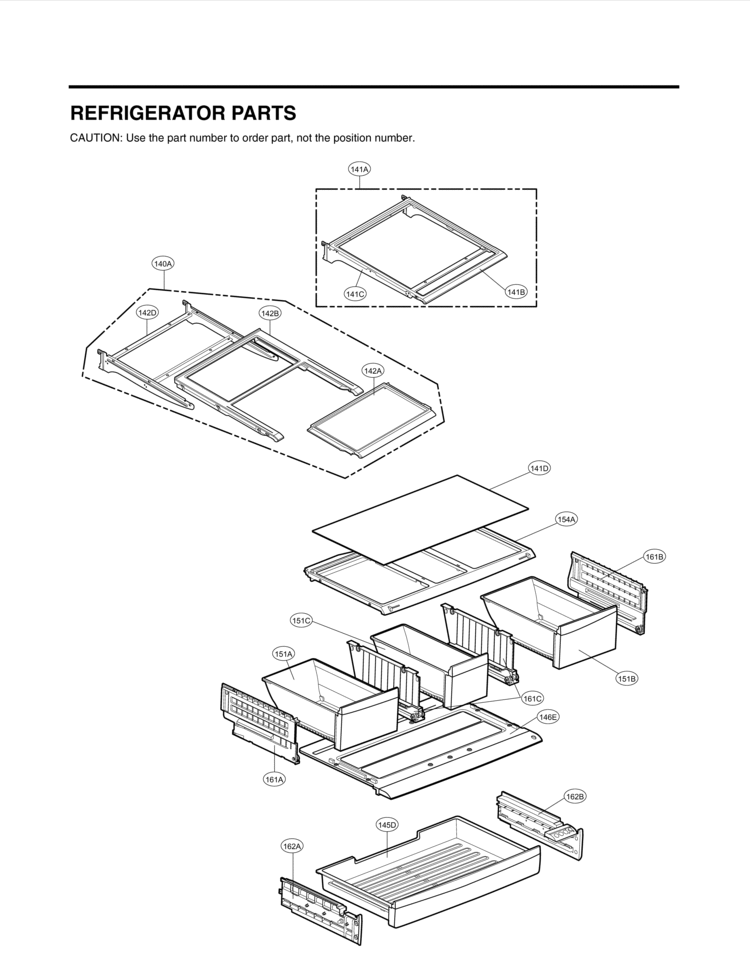 REFRIGERATOR PARTS Diagram and Parts List for LMX28987ST LMX28987ST /02 LG Refrigerator