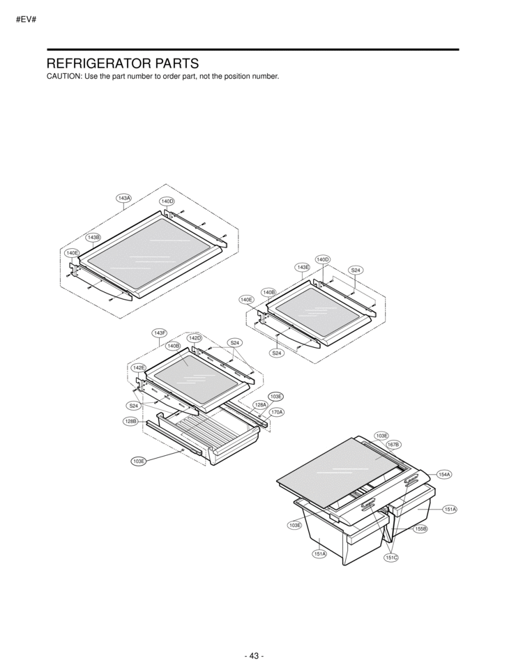 REFRIGERATOR PARTS Diagram and Parts List for LRBC20512SW LRBC20512SW /01 LG Refrigerator