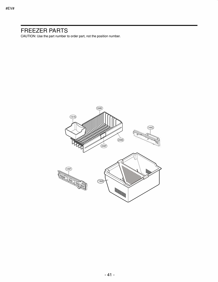 FREEZER PARTS Diagram and Parts List for LFC23760SW LFC23760SW /01 LG Refrigerator