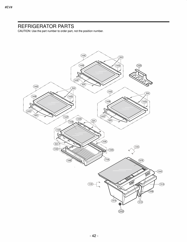 REFRIGERATOR PARTS Diagram and Parts List for LFC23760SW LFC23760SW /01 LG Refrigerator