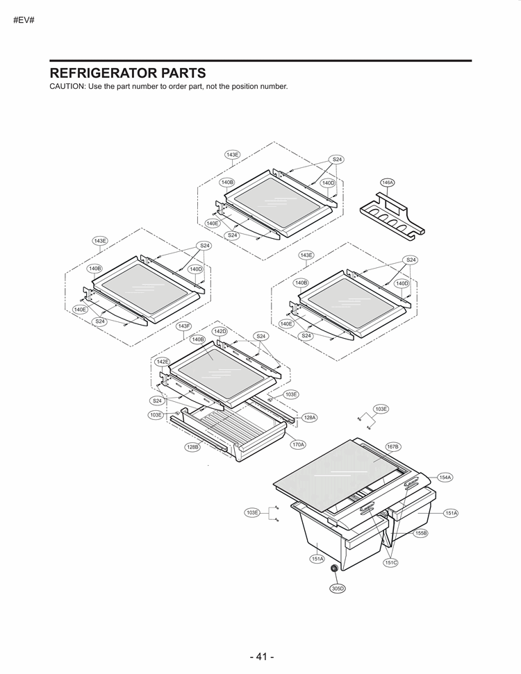 REFRIGERATOR PARTS Diagram and Parts List for LFC23760SB LFC23760SB /03 LG Refrigerator