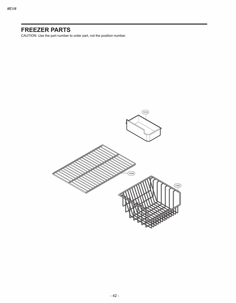 FREEZER PARTS Diagram and Parts List for LRBC20512SW LRBC20512SW /02 LG Refrigerator