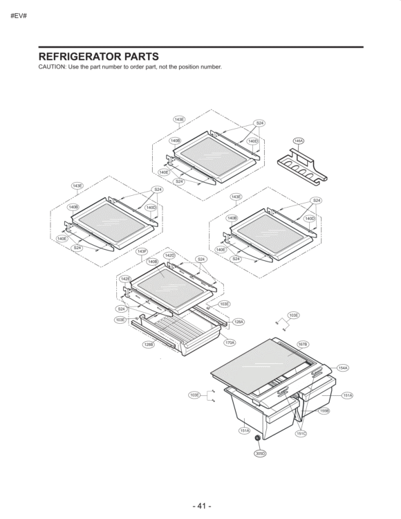 REFRIGERATOR PARTS Diagram and Parts List for LFC23760ST AST4LGA LG Refrigerator