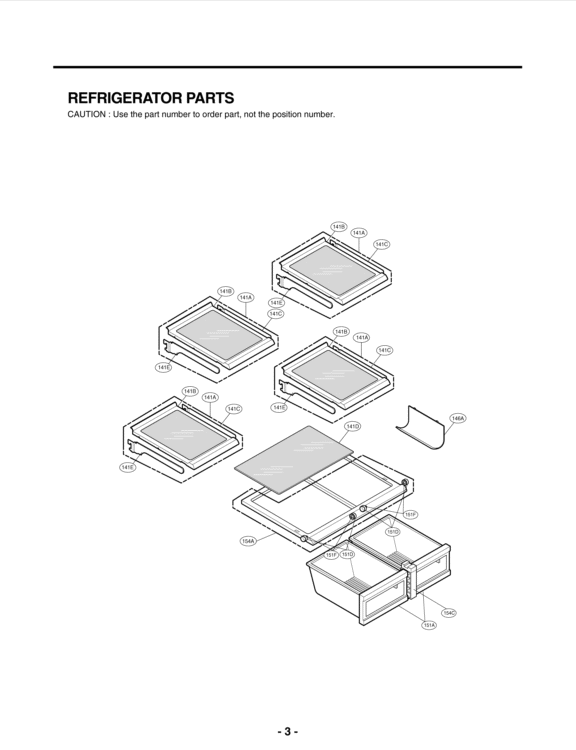 REFRIGERATOR PARTS Diagram and Parts List for LMX25964ST ASTCNA2 LG Refrigerator