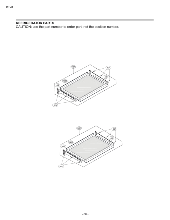 REFRIGERATOR PARTS Diagram and Parts List for LFC20770SW ASWCNA0 LG Refrigerator