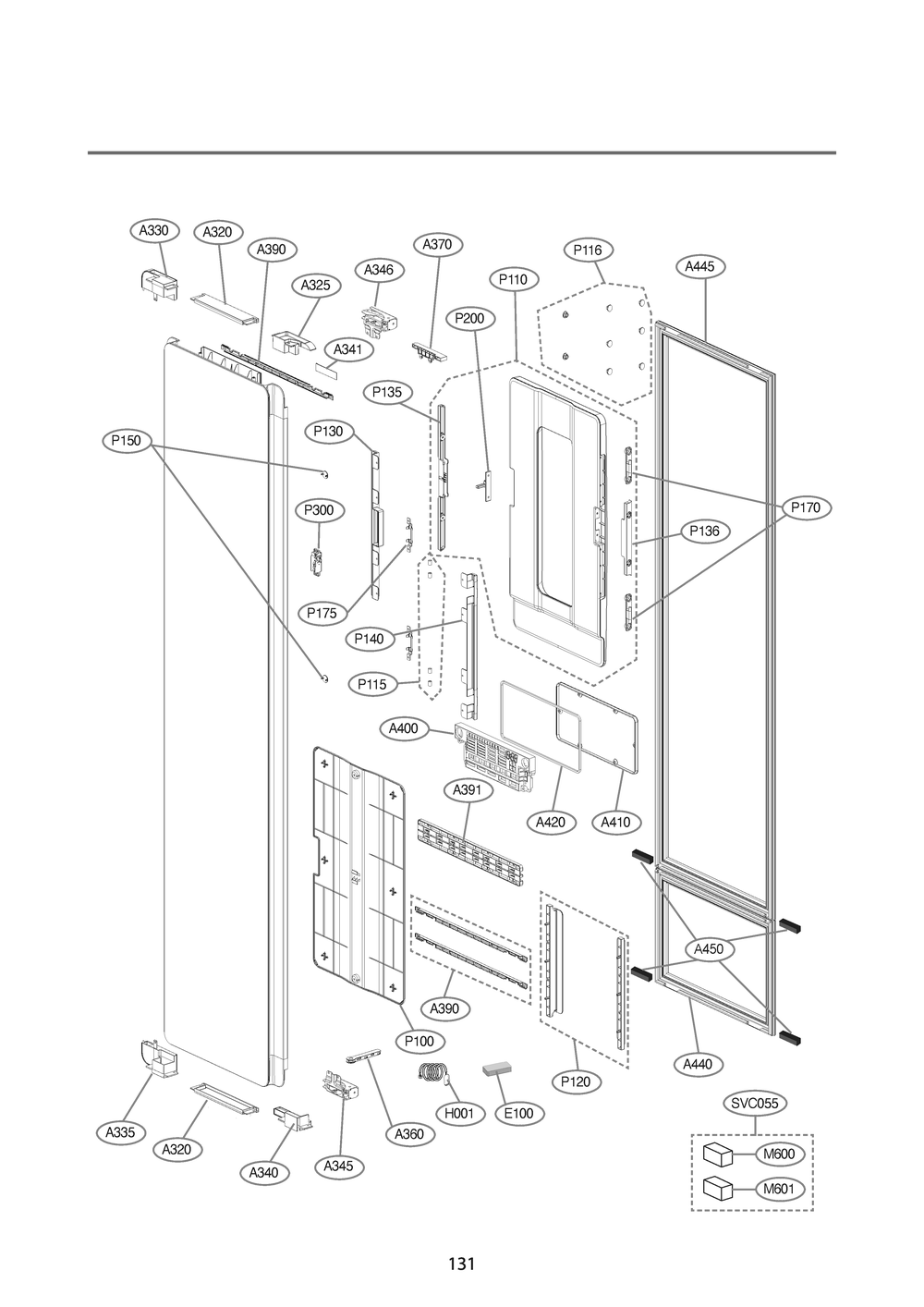 Diagram 4 Diagram and Parts List for S3MG ALMEEUS LG Steamer