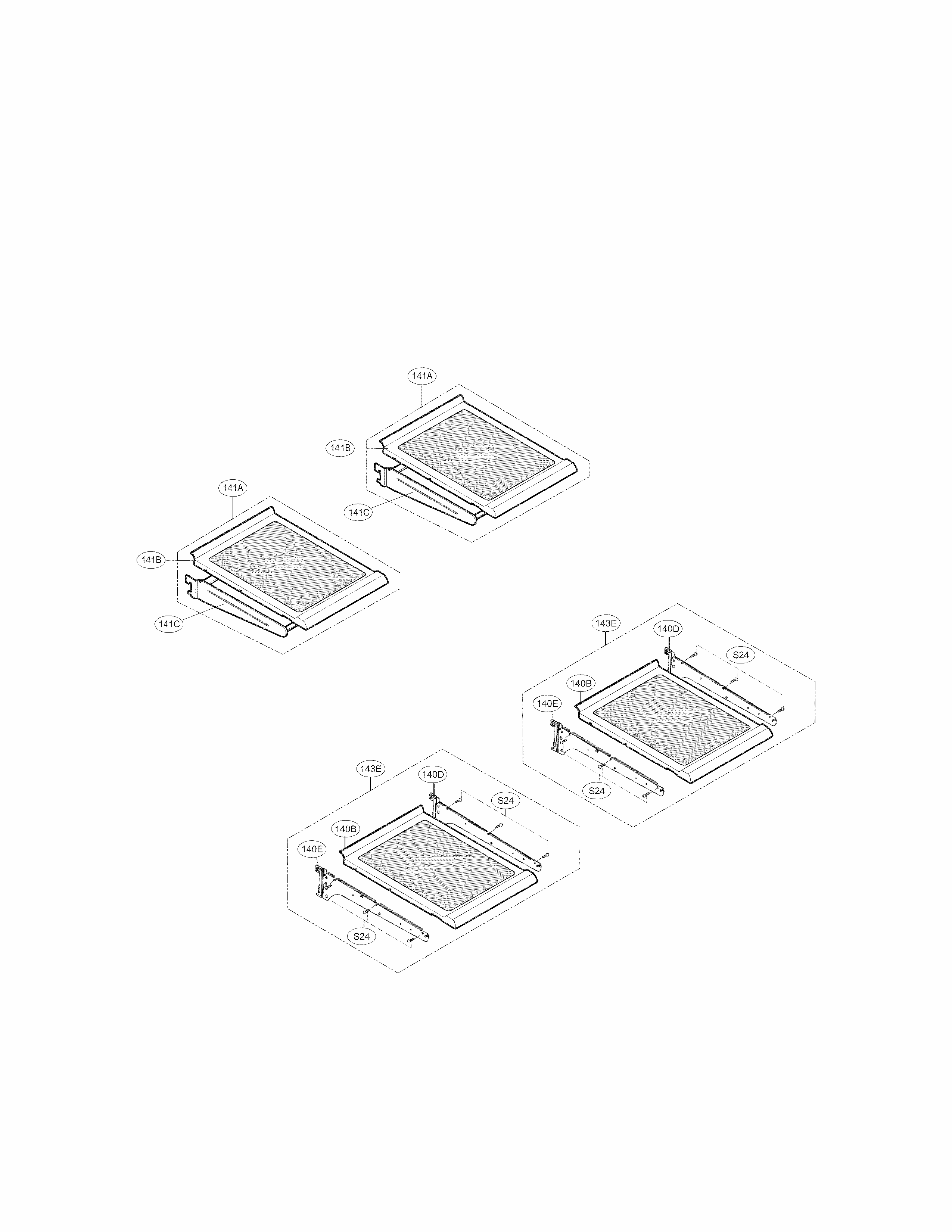 Refrigerator Parts Diagram and Parts List for 79578094901  Kenmore Refrigerator
