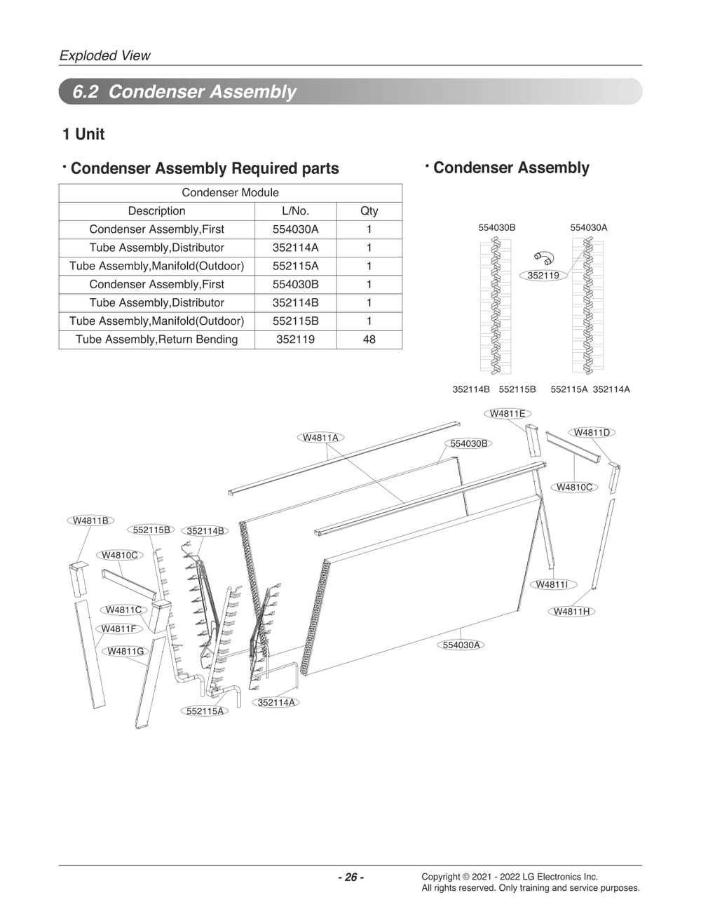 Diagram 2 Diagram and Parts List for ACHH020VBAB ABEAAAU LG Air Conditioner
