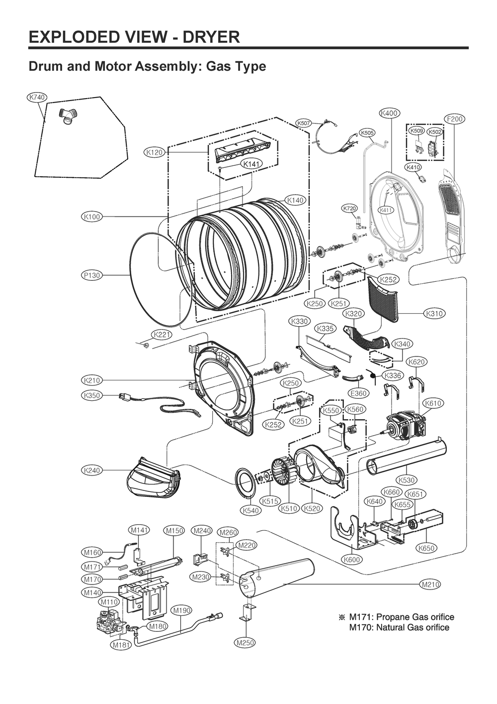 Diagram 3 Diagram and Parts List for WKGX301HBA ABLEEUS LG Dryer