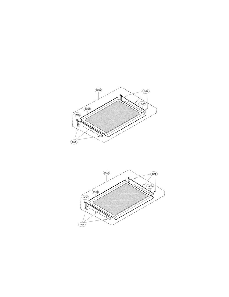 Refrigerator Parts Diagram and Parts List for LFC20770ST 01 LG Refrigerator