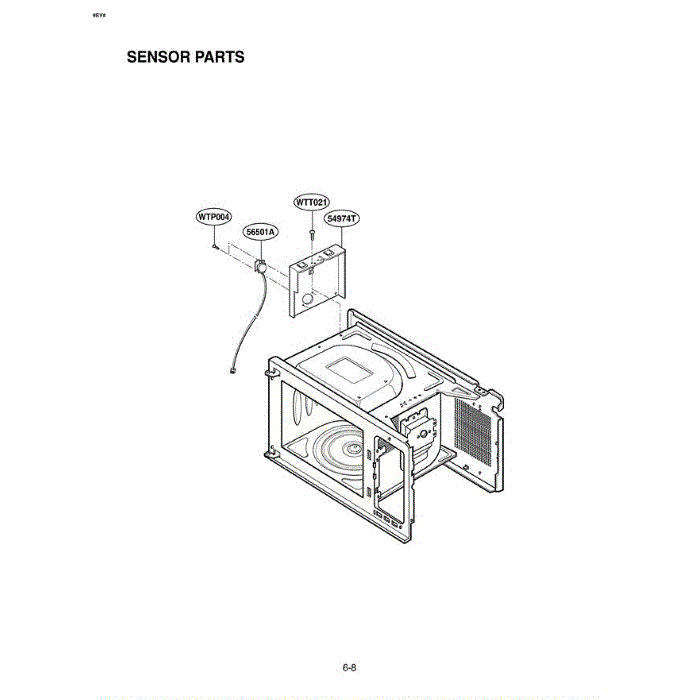Section 7 Diagram and Parts List for LMA1560SB CBKELGA LG Microwave Oven Combo