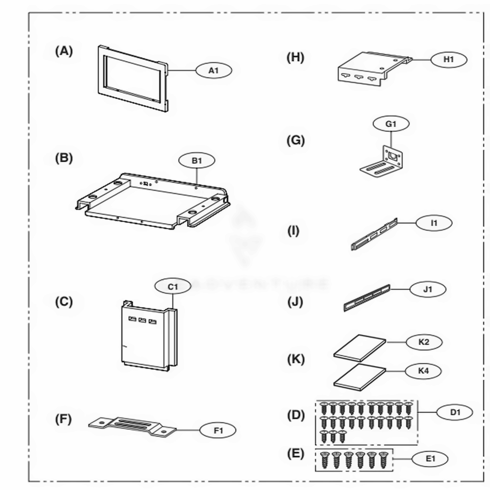 Main Diagram and Parts List for MK2030BD CBDELGA LG Microwave