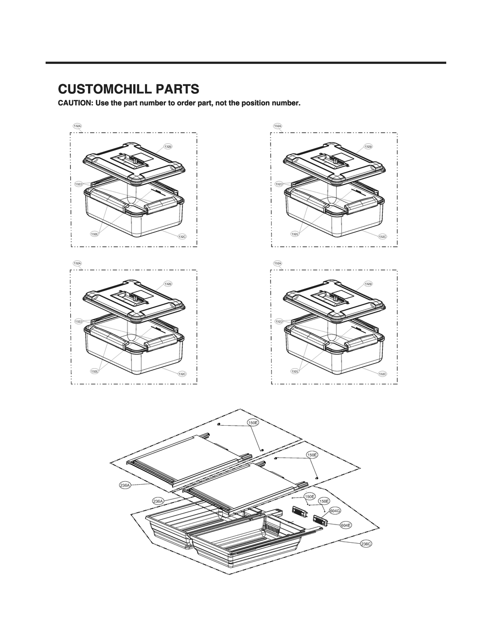 Customchill Parts Diagram and Parts List for GR-L31GUSJM ASTCNA0 LG Refrigerator