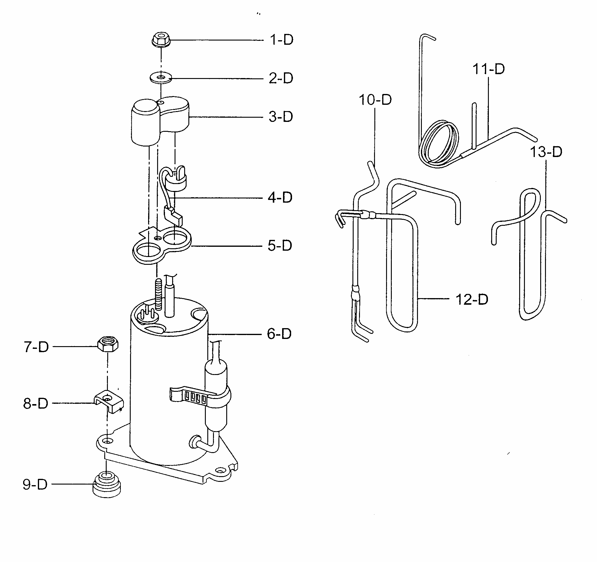 Cabinet Parts Diagram and Parts List for 58072053100  Kenmore Air Conditioner