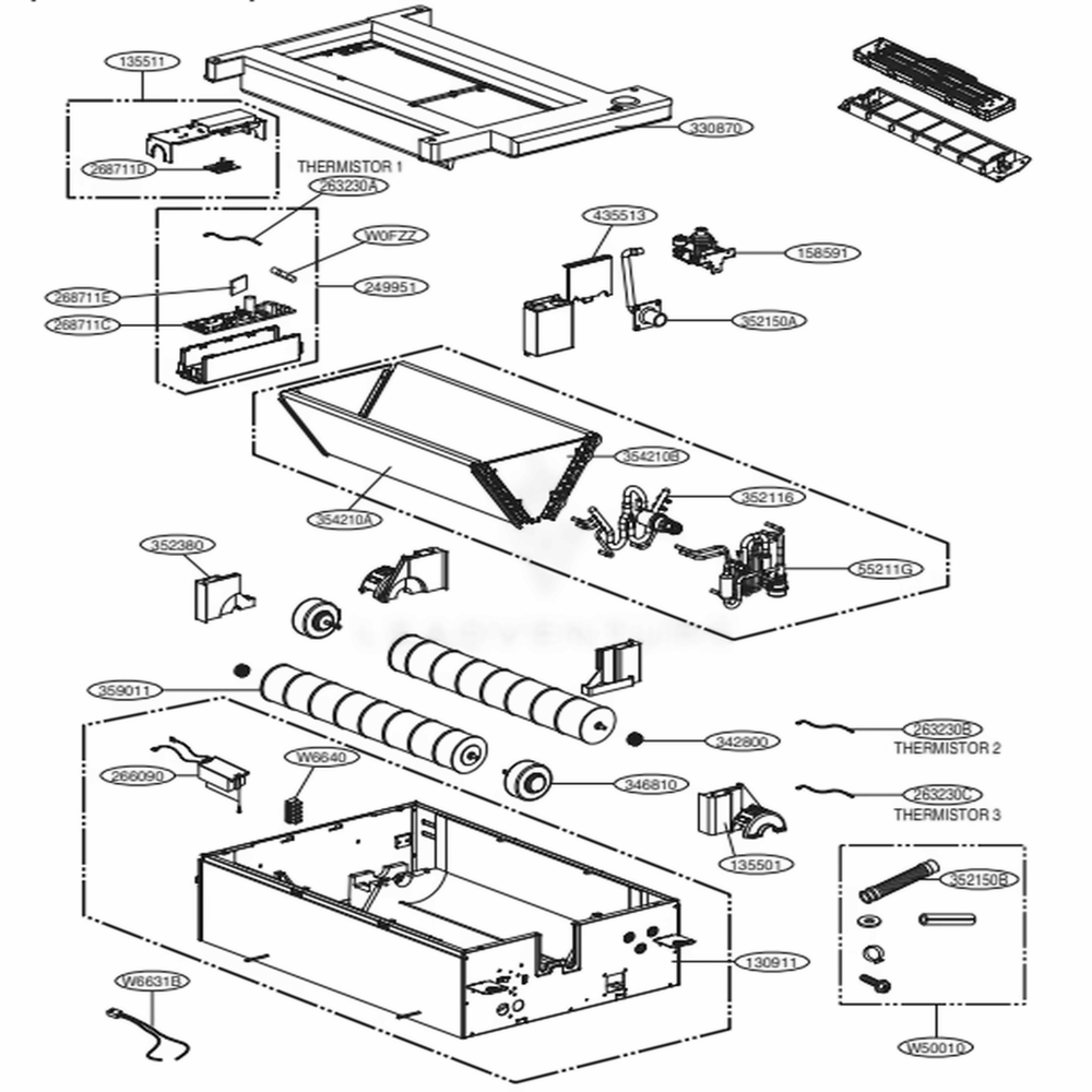 Tl - Plasma Model Diagram and Parts List for ARNU183TLC4 ANWBLUS LG Air Conditioner