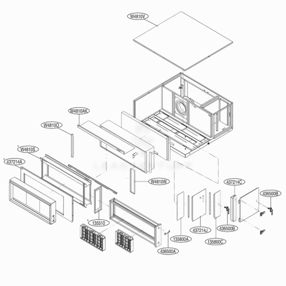 Main 4 Diagram and Parts List for ARND20BDAT2 ANWALUS LG Air Conditioner