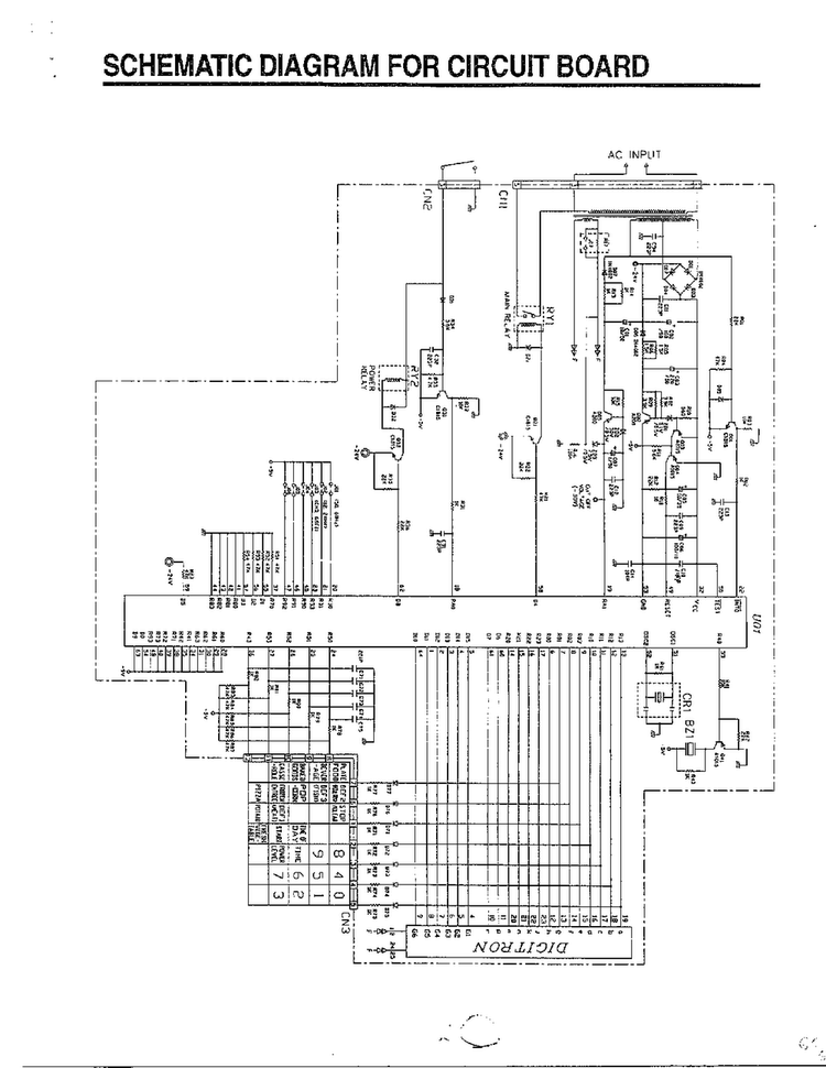 Complete Microwave Assembly Page 9 Diagram and Parts List for MA-1164M  LG Microwave