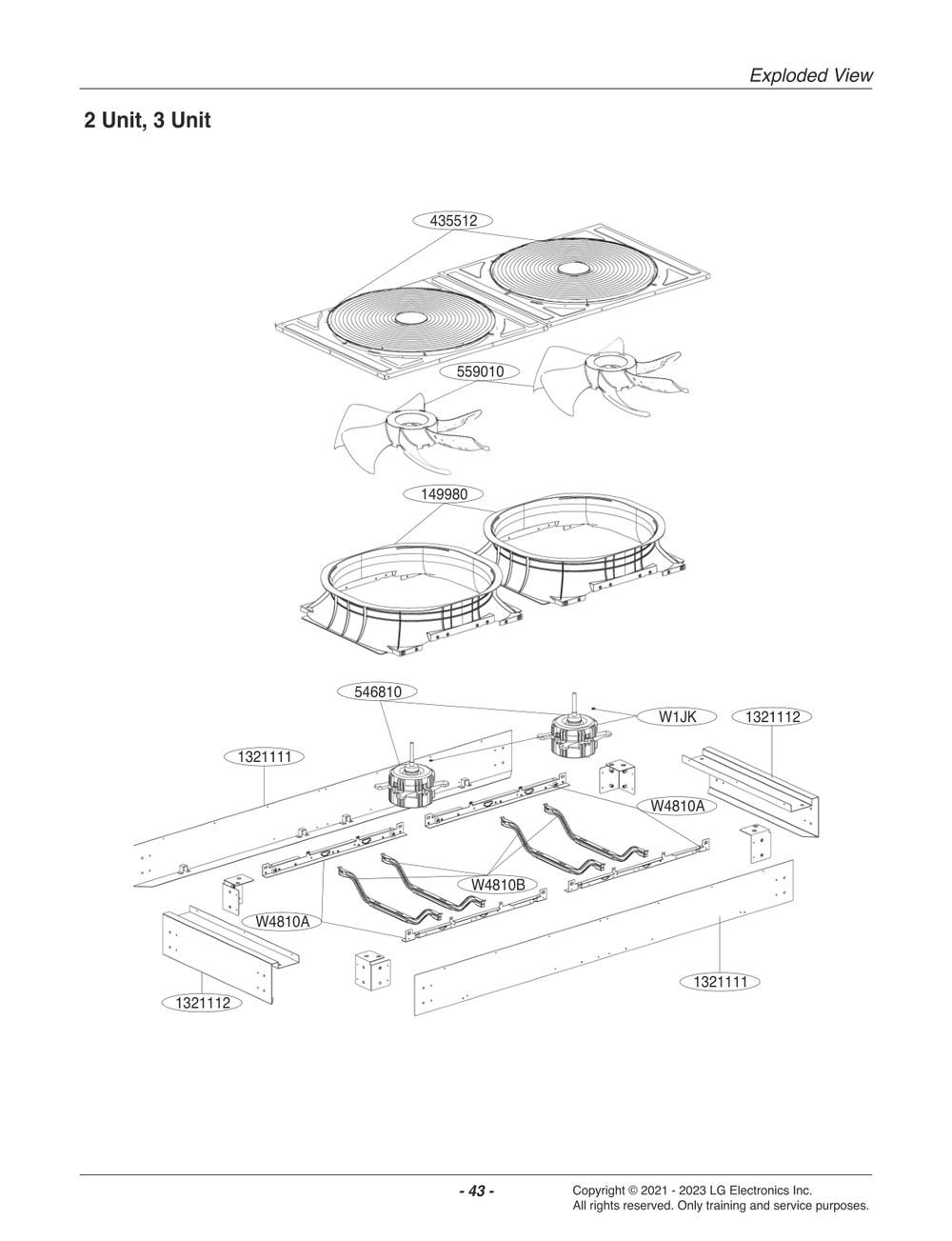 Diagram 1 Diagram and Parts List for ACHH033VBAB ABEAAAU LG Air Conditioner